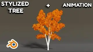 modeling and animation a stylized tree in blender easy guide