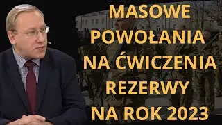 619. Masowe powołania na ćwiczenia rezerwy na rok 2023