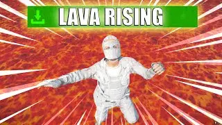 Rust, but LAVA IS RISING! (with 100 players)