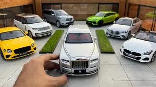 Parking Ultra Luxury Car Collection at 1:18 Scale Garage | Super Realistic Diecast Model