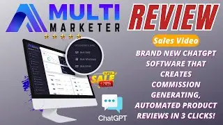 AI Multi Marketer Review 2023 - What Is AI Multi Marketer And How Does It Work? (Sales Video)