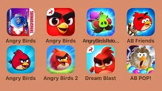 Angry Birds Transformers,Angry Birds Journey,Angry Birds Reloaded,Angry Birds Friends,Rovio Classics