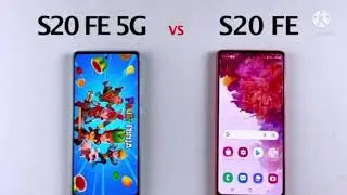 (Speed test) Samsung galaxy S20 Fe 5g vs Samsung galaxy S20 Fe