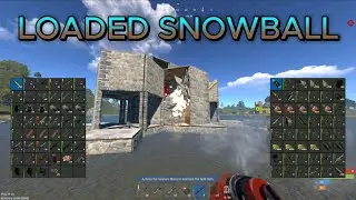 THE CRAZIEST 1 DAY SNOWBALL ON RUST! - Rust Console