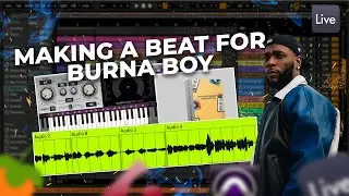 Making A Burnaboy Type Afrobeat | burna boy type beat