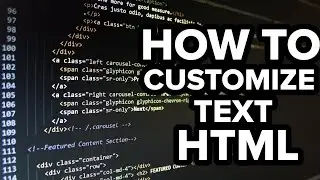 How to Change Color Font and Size of Text in HTML (Easy Tutorial)