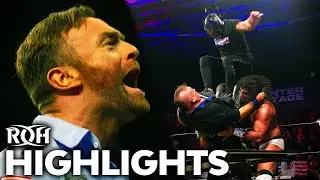 Nick Aldis Invades ROH to Screw Villain Enterprises! ROH Highlights Jan 24, 2020