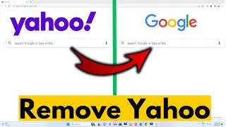 How to Change Yahoo Search to Google Search in Chrome | Remove Yahoo Search Engine on Google Chrome