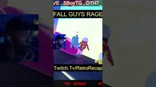 Fall Guys Rage Moment - WTH WAS THAT 😡 