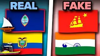 Flags With Ships🚢 | Real VS Fake