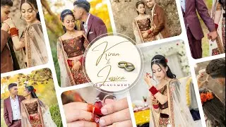 ❤❤ Nepali Ring Ceremony ❤❤ Kiran & Jessica ❤❤ Happy Wedding Engagement : Nepali Engagement Video