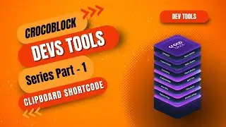 Crocoblock | Crocoblock Devtools Series Part - 01 | Clipboard shortcode | Crocoblock Bangla Tutorial