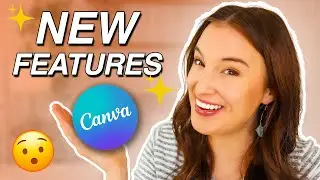 NEW 2024 Canva Tips and Tricks you NEED this year 🤯 (7 BRAND NEW Canva features)