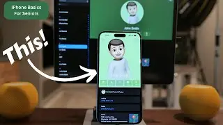 iPhone Basics for Seniors:  Contacts in 5 easy Steps!