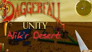 Exploring Daggerfall Unity 4 - Alik'r Desert 2 (NO COMMENTARY)