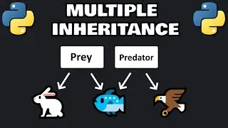 Python MULTIPLE INHERITANCE is easy! 🐟