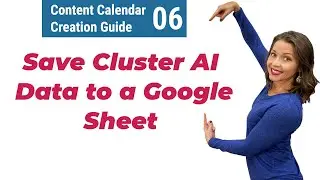 Effortless Organization: Save Cluster AI Data to a Google Sheet | Cluster AI  Tutorial