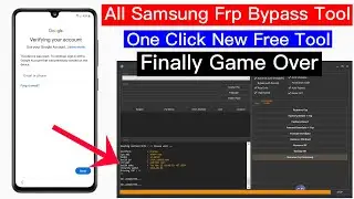 All Samsung Frp Bypass 2024 Adb Fail || Samsung frp remove new tool