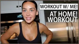 Workout With Me! FULL BODY WORKOUT @HOME!