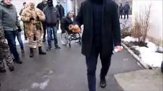 Херсонцы в гостях у предателя Сальдо В.В. 16.01.2015 Правый сектор