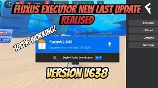 [NEW] FLUXUS EXECUTOR LASTEST VERSION V638 REALISED | LAG FIXED | FLUXUS EXECUTOR MOBILE ROBLOX