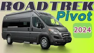 2024 Roadtrek Pivot : Class B Camper Van with an Amazing Bathroom