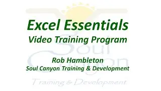 WEBSITE INTRO    Excel Essentials