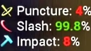 Slash status damage is weird in Warframe