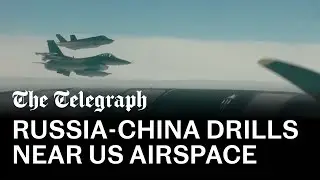 Russian and Chinese bombers intercepted for first time during Alaska patrol