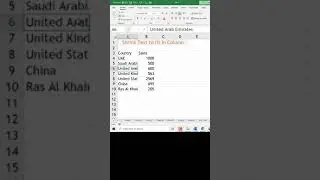 Shrink Text for column width Excel tip