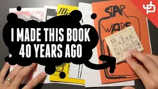 Reacting to books I made as a kid
