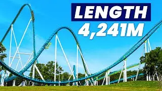 The 10 LONGEST Roller Coasters in the WORLD