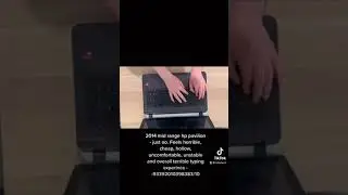 Rating the keyboards on some of my laptops 👌