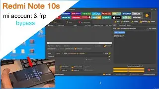 Redmi Note 10s Mi Account  & FRP Bypass UnlockTool