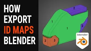 Export ID maps from Blender to Substance Painter