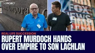 Rupert Murdoch Hands Over Empire To Son Lachlan Murdoch