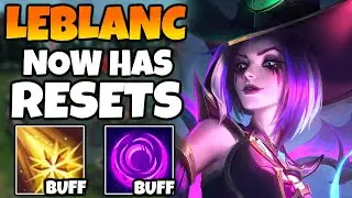 Leblanc Q and R now kinda RESET on KILL. (HUGE Waveclear buff) | 13.5 - League of Legends