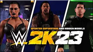 16 UPDATED SUPERSTARS AND HIDDEN MODELS YOU SHOULD DOWNLOAD NOW! - WWE 2K23