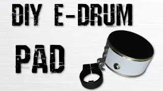 DIY e-drum can pad