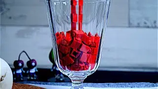 Lego Halloween Dinner - Lego In Real Life 9 / Stop Motion Cooking & ASMR