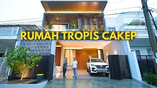 Rumah Tropis yang Desainnya Keren Abis