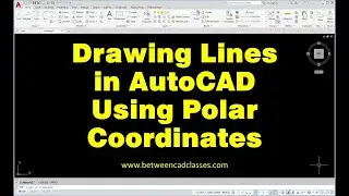 Drawing Lines in AutoCAD Using Polar Coordinates