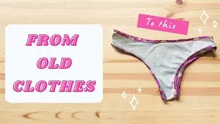 DIY ✦ EASY ✦ panties from t-shirts