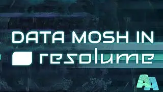 Data Mosh Effect in Resolume - VJ  Tutorial