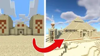 Upgrading Minecraft's Desert Temple | Minecraft Datapack