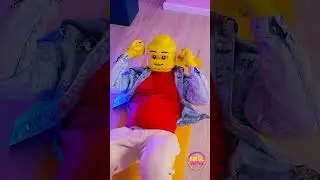 Lego boy decided to lose weight, exercised and got in athletic shape🤣 #funny