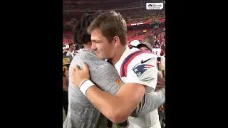 Drake Maye and Jayden Daniels meet up on field following Patriots-Commanders preseason game #shorts