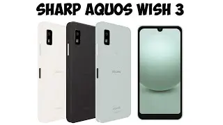 Компактный защищенный смартфон Sharp Aquos Wish 3 первый обзор на русском