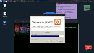 cara install XAMPP sebelum install DVWA di LINUX