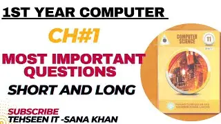 most important long and short questions of computer ch1 1st year| @tehseenit-sanakhan2596